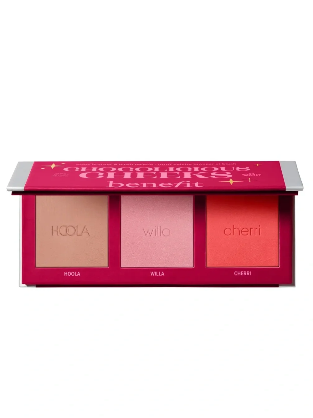 BENEFIT LIMITED EDITION CHOCOLICIOUS CHEEKS BRONZER & BLUSH PALETTE